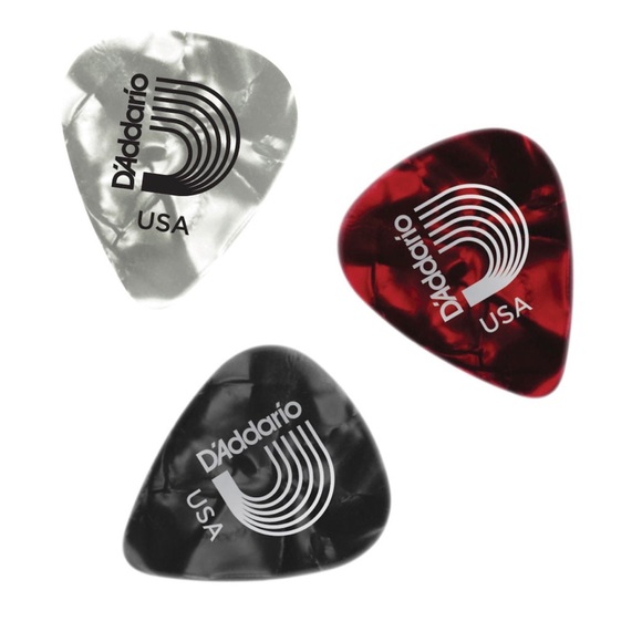 D'Addario Classic Pearl Celluloid Gauge Assortment, 25 Pack Brand New Sealed - Picture 3 of 6